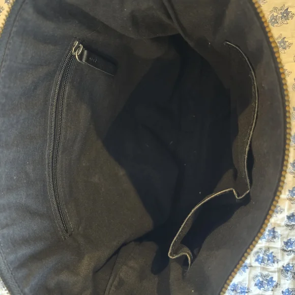 Harbour 2nd Black Leather Bag with Chain Detail - Picture 5 of 7